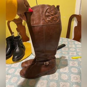 Very unique Tory Burch boots Derby riding boots
